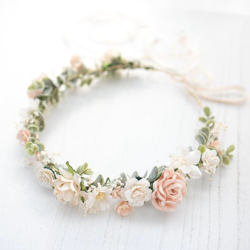 Bridal/Flower Girl Flower Crown